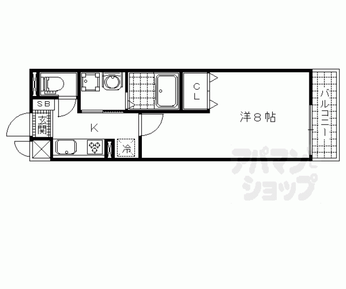 【プランドール幸】間取