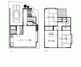【御陵岡町貸家】
