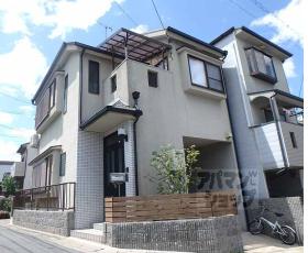 御陵岡町貸家：間取図