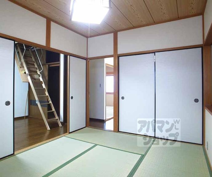 【御陵岡町貸家】間取