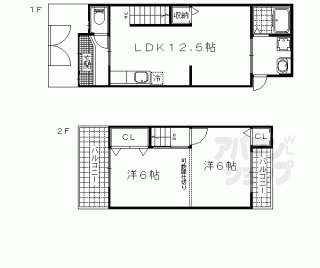【勧修寺西栗栖野町貸家】