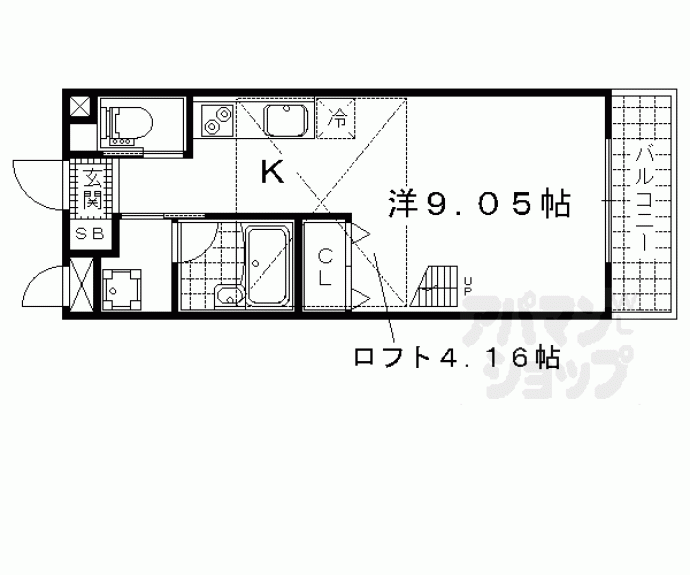【K・Rハイツ】間取