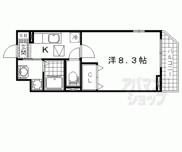 【ボヌール　アヴニール　Ⅳ】間取