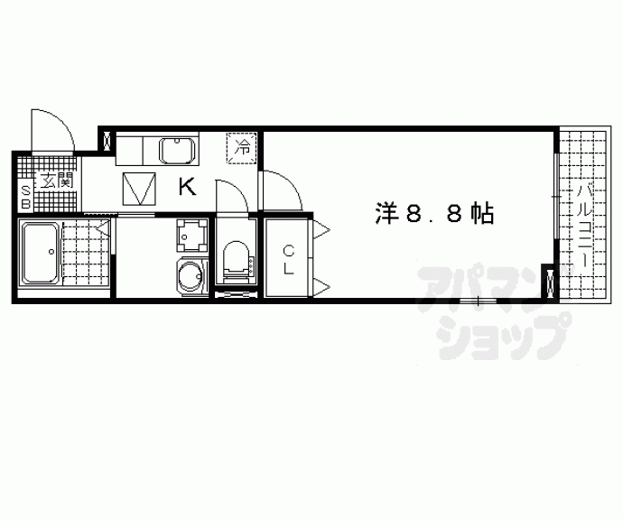 【ボヌール　アヴニール　Ⅳ】間取