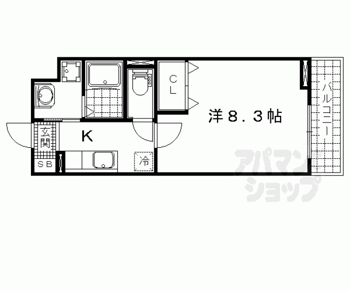 【ボヌール　アヴニール　Ⅳ】間取