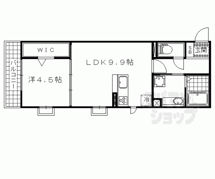 【エミネンス京】間取