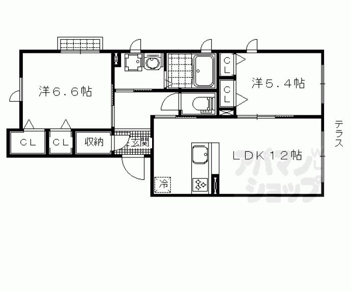 【アリスティオ大宅】間取