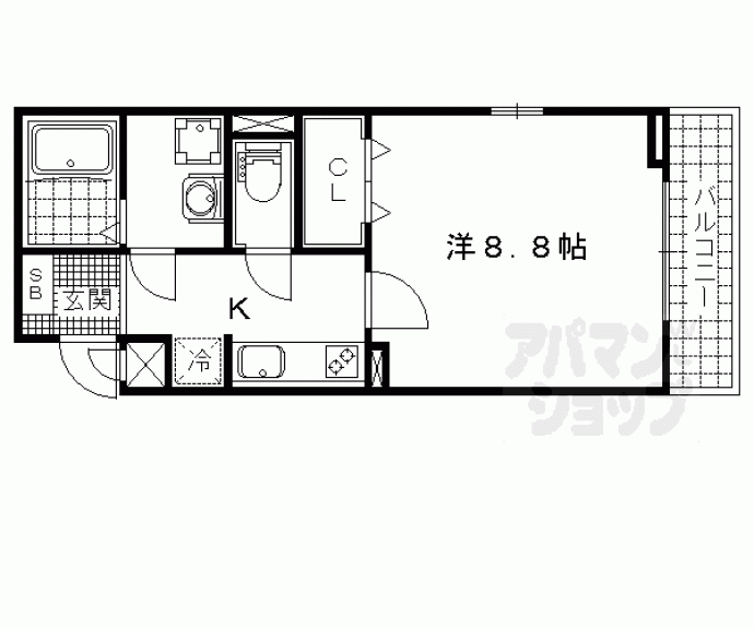 【ル・ソレイユⅡ】間取