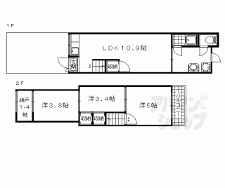 【川田菱尾田貸家】