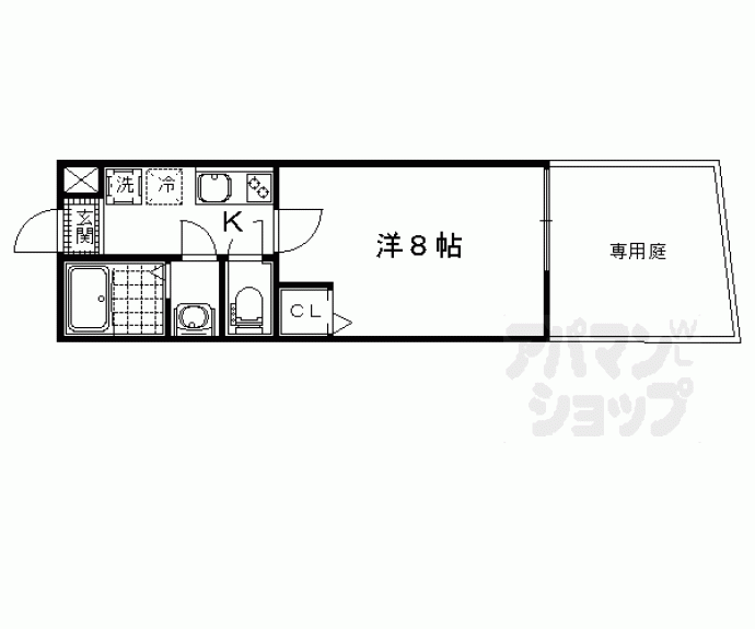 【フェリーチェ御陵】間取