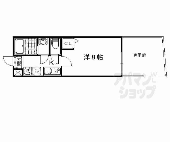 【フェリーチェ御陵】間取