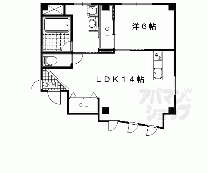 【ＤＵＡＬ　ＶＩＥＷ】間取