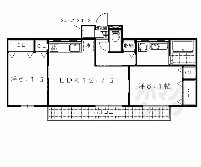 【ルナ　プレーナ】間取