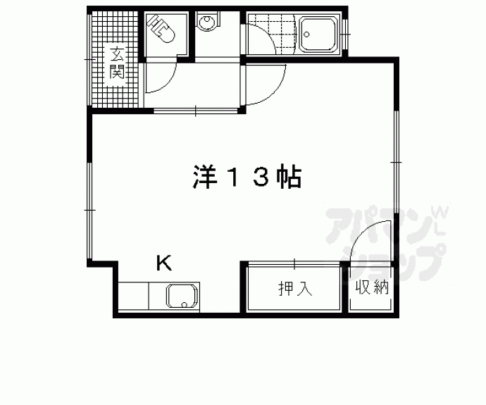 【日ノ出荘】間取