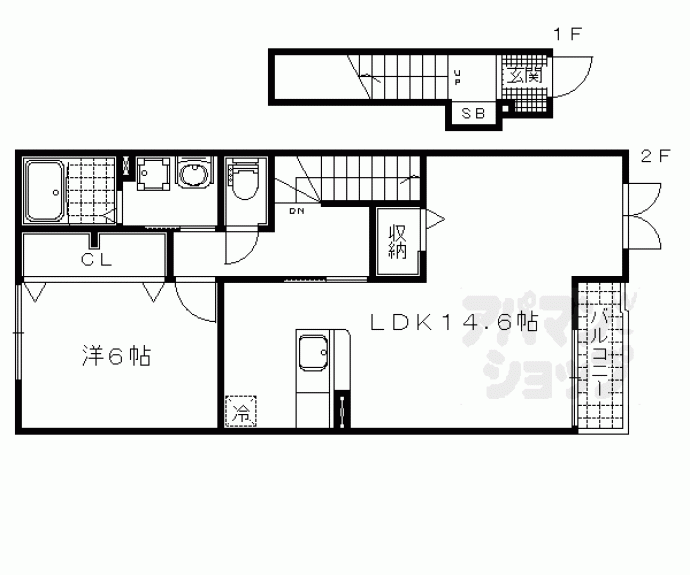 【レジデンスＹＡＳＵ】間取