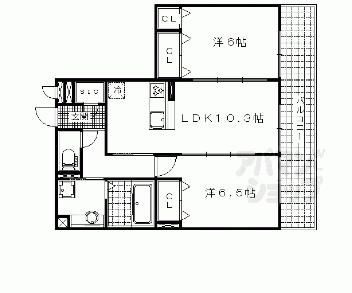 【サンフェリーチェＡ】間取