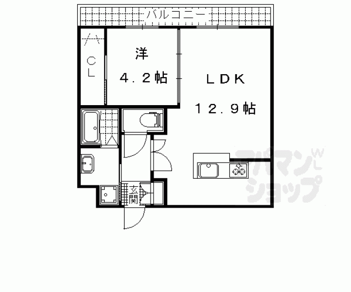 【Ｆｉｒｓｔ　Ｓｔａｇｅ岬】間取