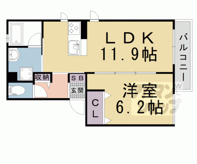 【シャーメゾンＫ・Ｙ】間取