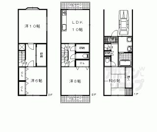 【山科西野貸家】