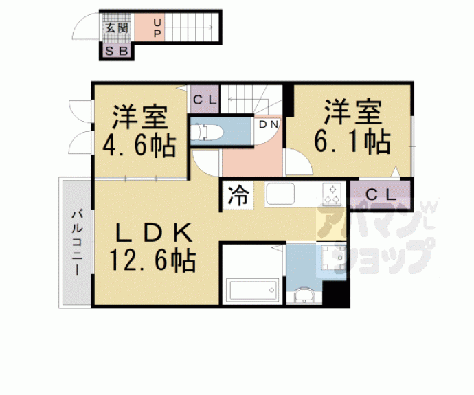 【Ｃａｓａ　ＦｅｌｉｃｅⅡ】間取