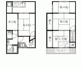 【東野南井ノ上町貸家】