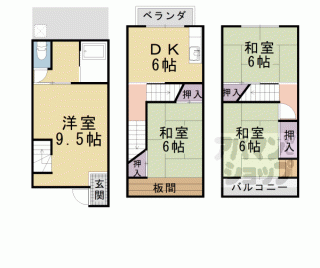 【竹鼻立原町貸家】