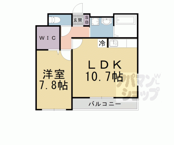 【フルール小柳】間取