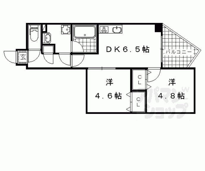 【INSIGHT REPOS yamashina ono】間取