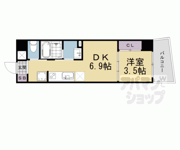 【ＩＮＳＩＧＨＴ　ＲＥＰＯＳ　ｙａｍａｓｈｉｎａ　ｎａｇｉｔｓｕｊｉ】間取