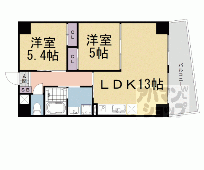 【ＩＮＳＩＧＨＴ　ＲＥＰＯＳ　ｙａｍａｓｈｉｎａ　ｎａｇｉｔｓｕｊｉ】間取