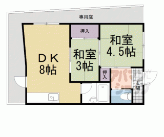 【竹鼻外田町貸家】