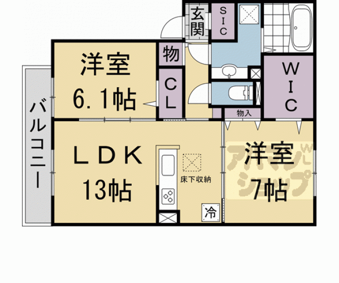 【クレメント】間取