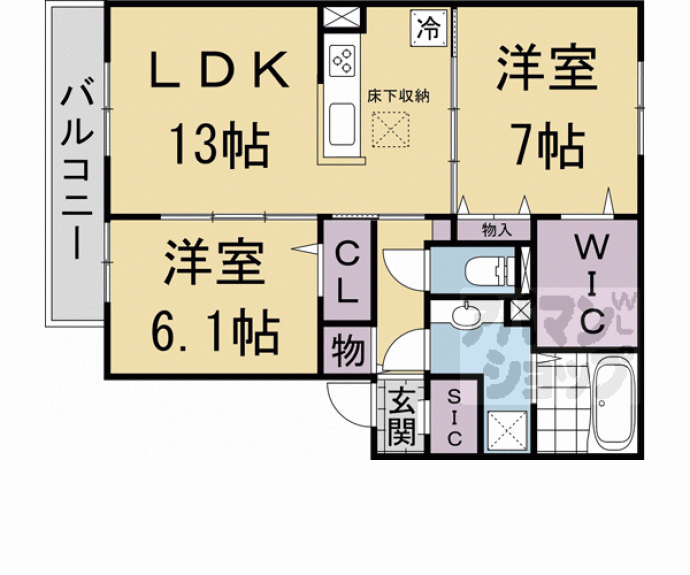 【クレメント】間取