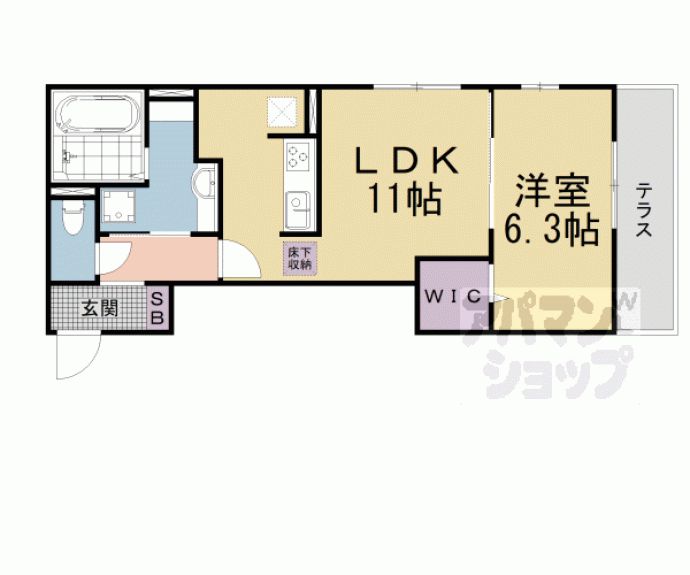 【アデウ　ドゥーエ】間取