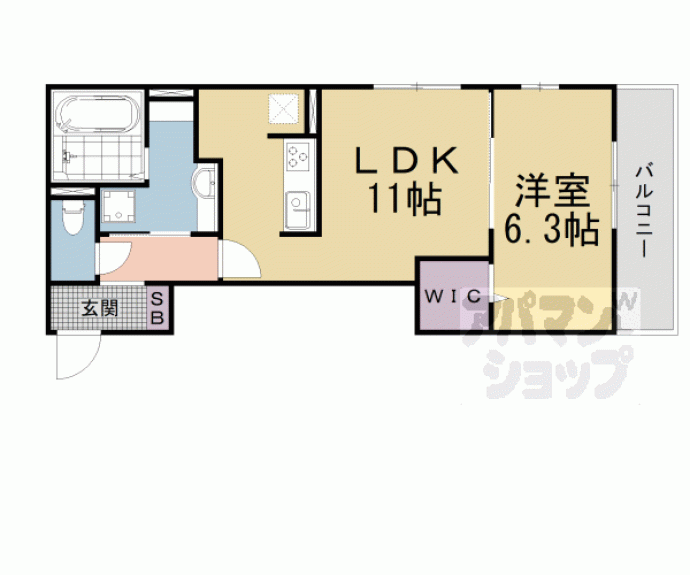 【アデウ　ドゥーエ】間取