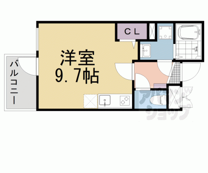 【グランデコート大宅ＮＯＲＴＨ】間取