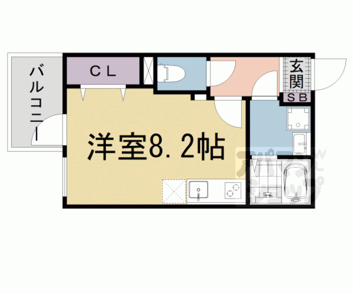 【グランデコート大宅SOUTH】間取