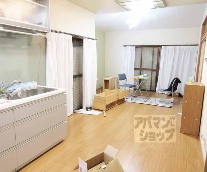 【勧修寺福岡町貸家】間取