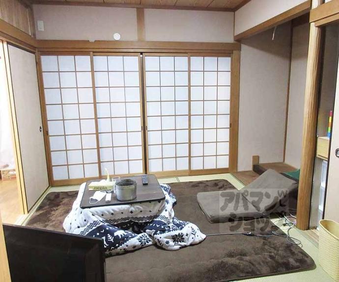 【勧修寺福岡町貸家】間取