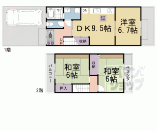 【東野百拍子町貸家】