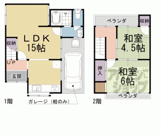 【大塚北溝町貸家】