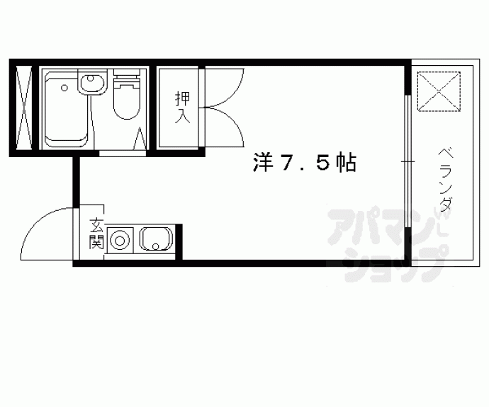 【フローレンスⅡ】間取