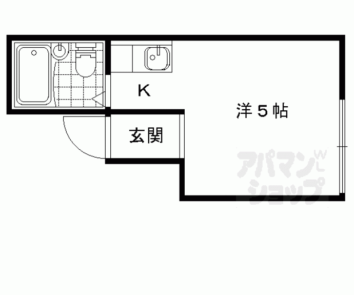 【川田道ハイツ】間取