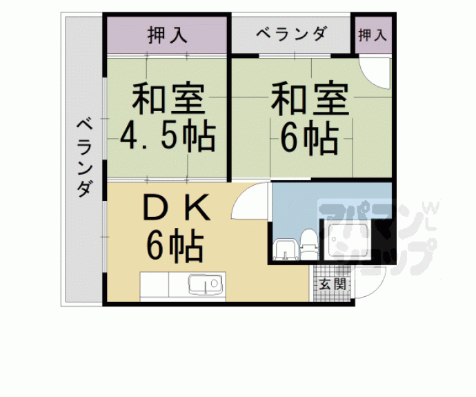 【ロイヤルマンション】間取