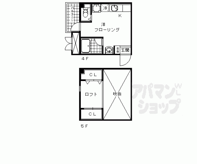 【Ｅｓｔｕｄｉｏ－Ｒ】間取