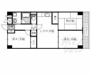 【山科不二サンハイツ】