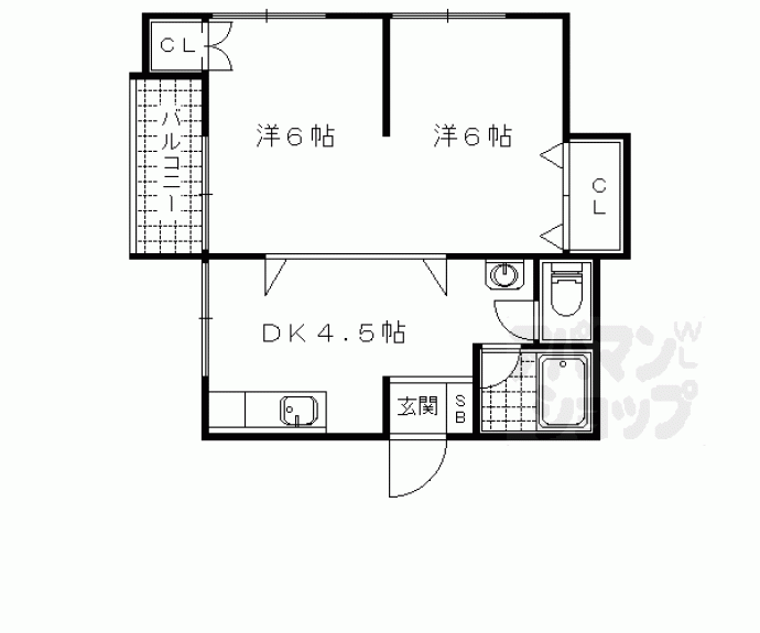 【近畿ビル】間取