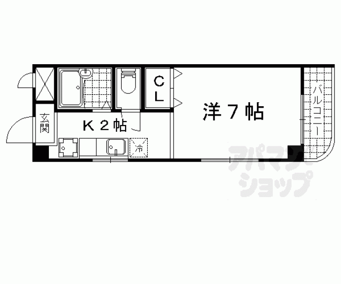 【ドミール小野】間取