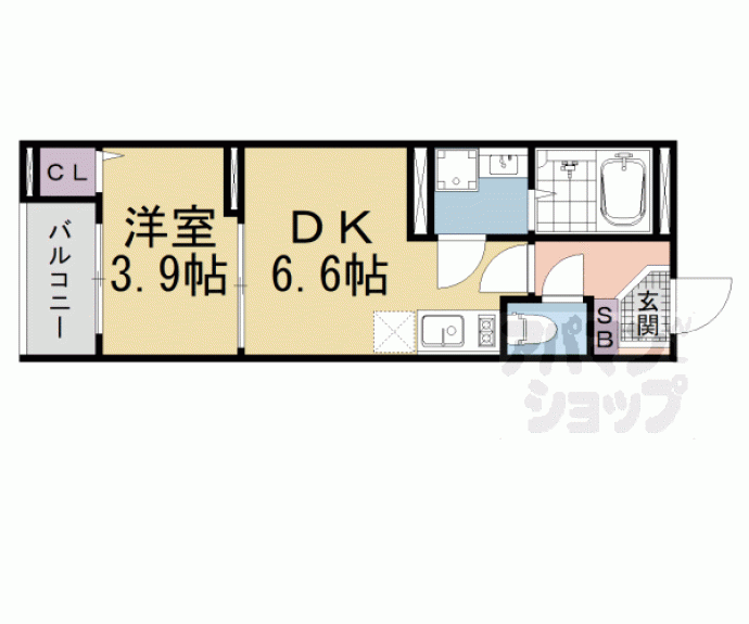【Ｐｌａｇｅ　Ｎａｇｉｔｓｕｊｉ】間取