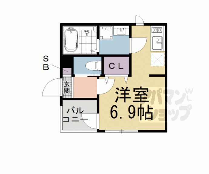 【ハーモニーテラス大宅早稲ノ内町】間取